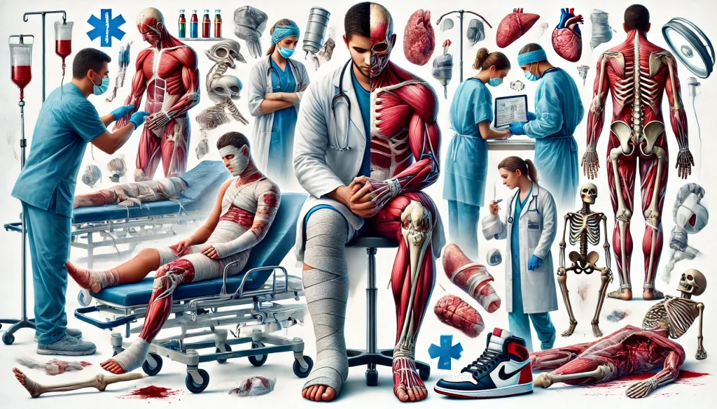 همه چیز درباره انواع آسیبها (Injuries): علل، علائم، تشخیص و روشهای درمان