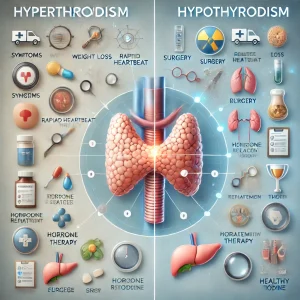علائم بیماری تیروئید پرکار و کم‌کار چیست؟