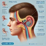 اختار گوش میانی را به همراه عفونت گوش میانی (Otitis Media)
