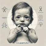 نوزاد مبتلا به سندرم ادواردز با نقصهای صورت و جسمی مشخص