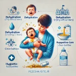 اسهال و استفراغ نوزادان