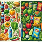 سبزیجات تازه به عنوان جایگزین غذاهای فوقفرآوری شده