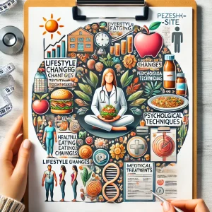 روش‌های مختلف درمان پرخوری از جمله تغییر سبک زندگی، تکنیک‌های روانشناختی و درمان‌های پزشکی