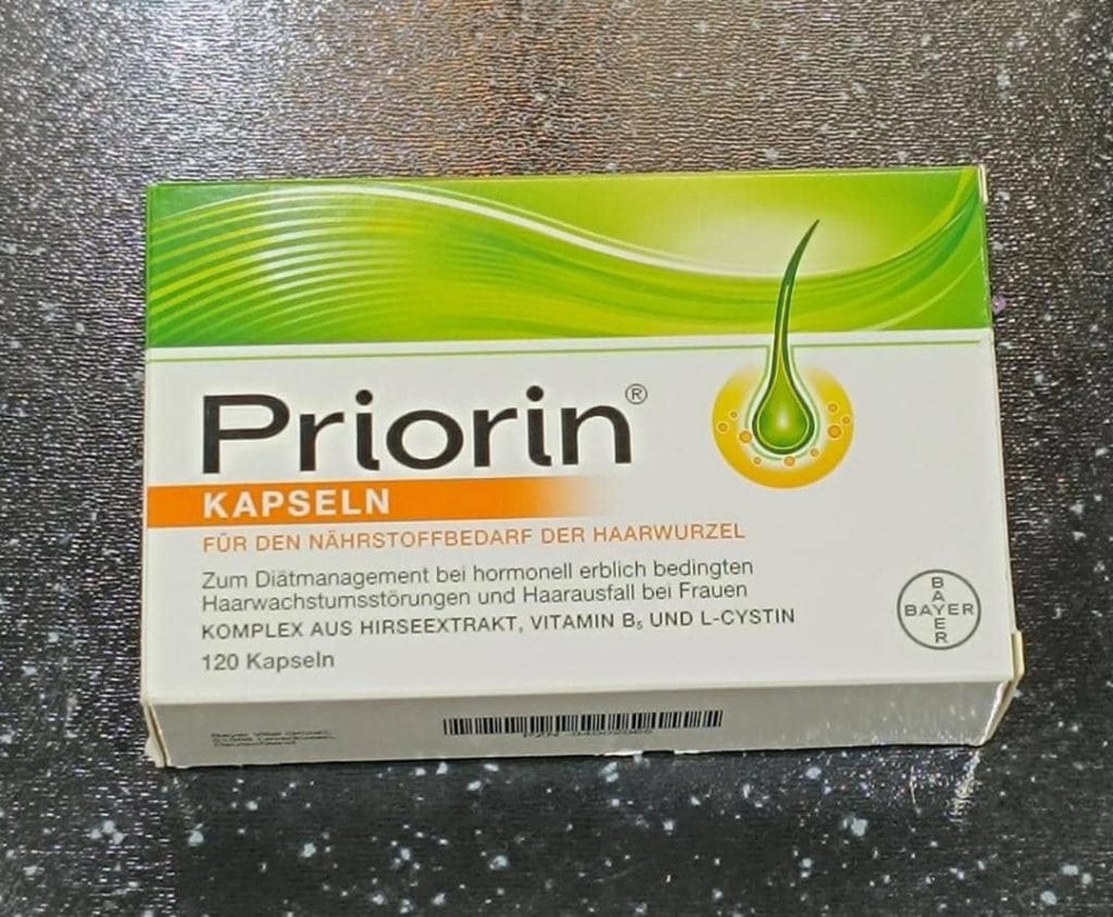 پریورین, تقویت مو, ریزش مو, مکمل غذایی