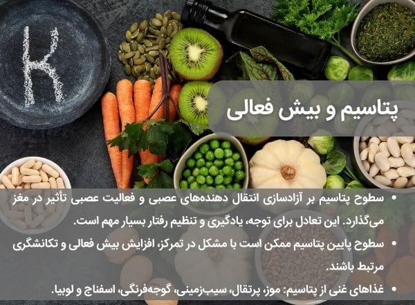 کمبود ویتامین k در کودکان بیش فعال