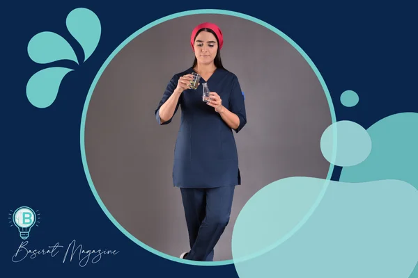 اسکراب پزشکی رنگی زنانه سورمهای