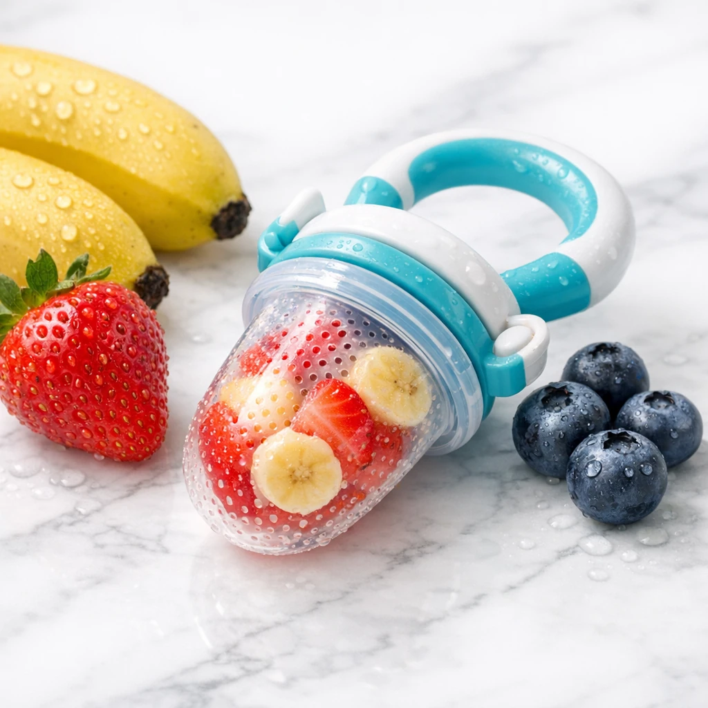 پستانک میوه خوری ایمن برای تغذیه نوزاد