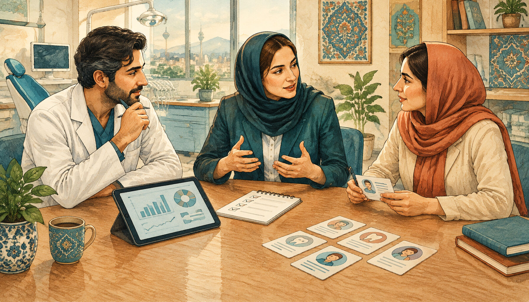 هوش مصنوعی در دندانپزشکی به کمک نرم افزار لبخند